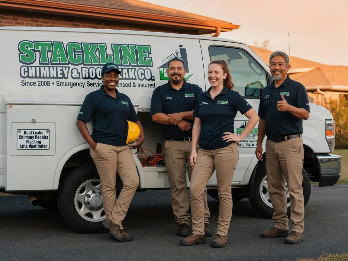 Chimney flashing repair company in Colony, KS